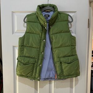 Green Puffer Vest